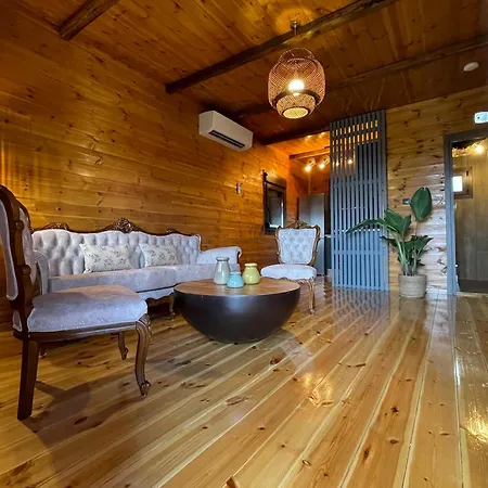 Wooden Luxury Villa Sfendamion